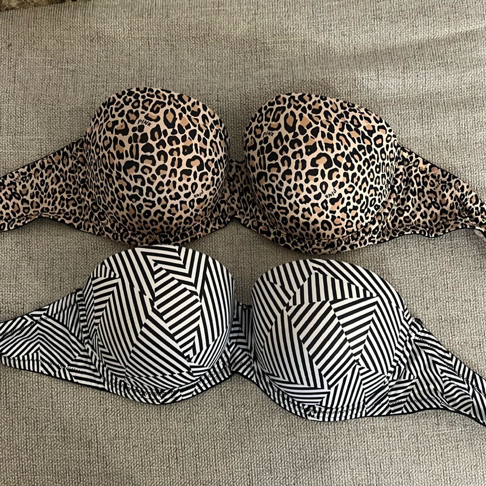 💓2💓 BRAS - PINK BY VS